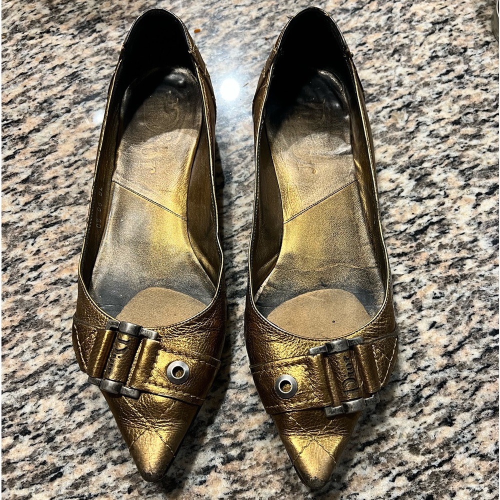 Vintage Copper Dior flats - 8.5